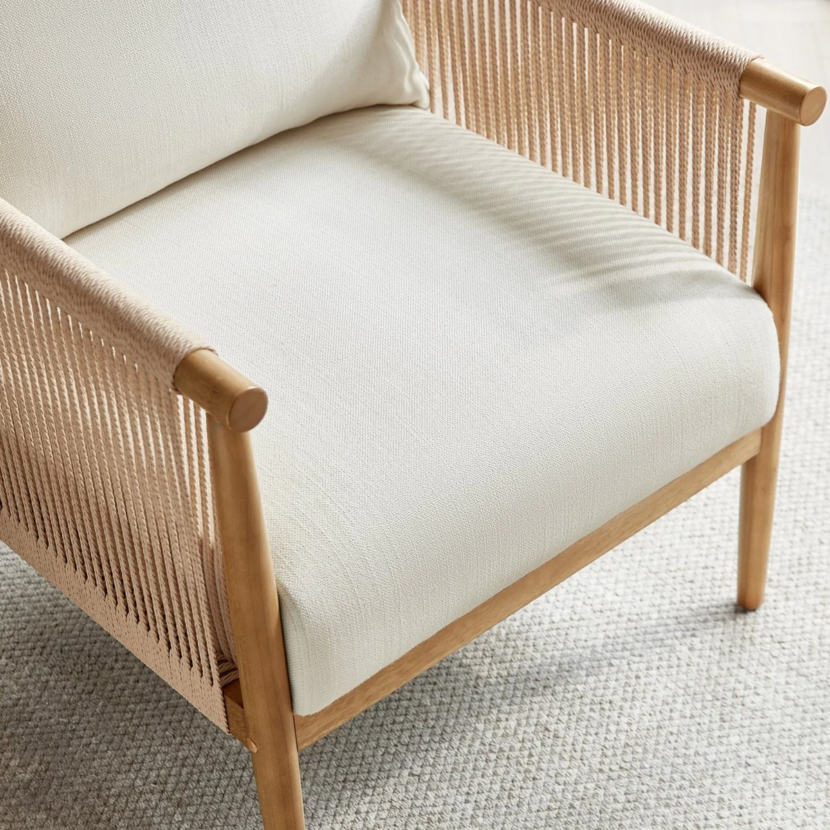 Sienna Modern Rope Accent Chair - Image 22