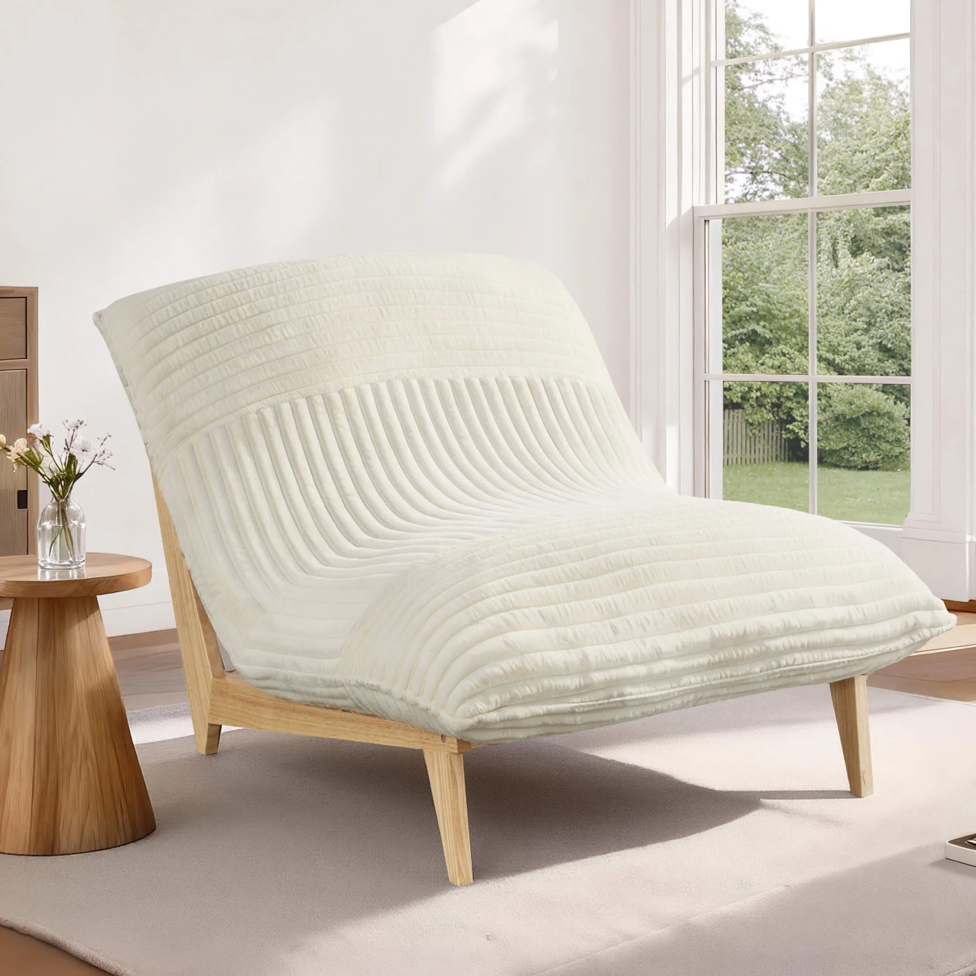 Snuggle Pod Over-sized Plush Accent Chair - Image 6