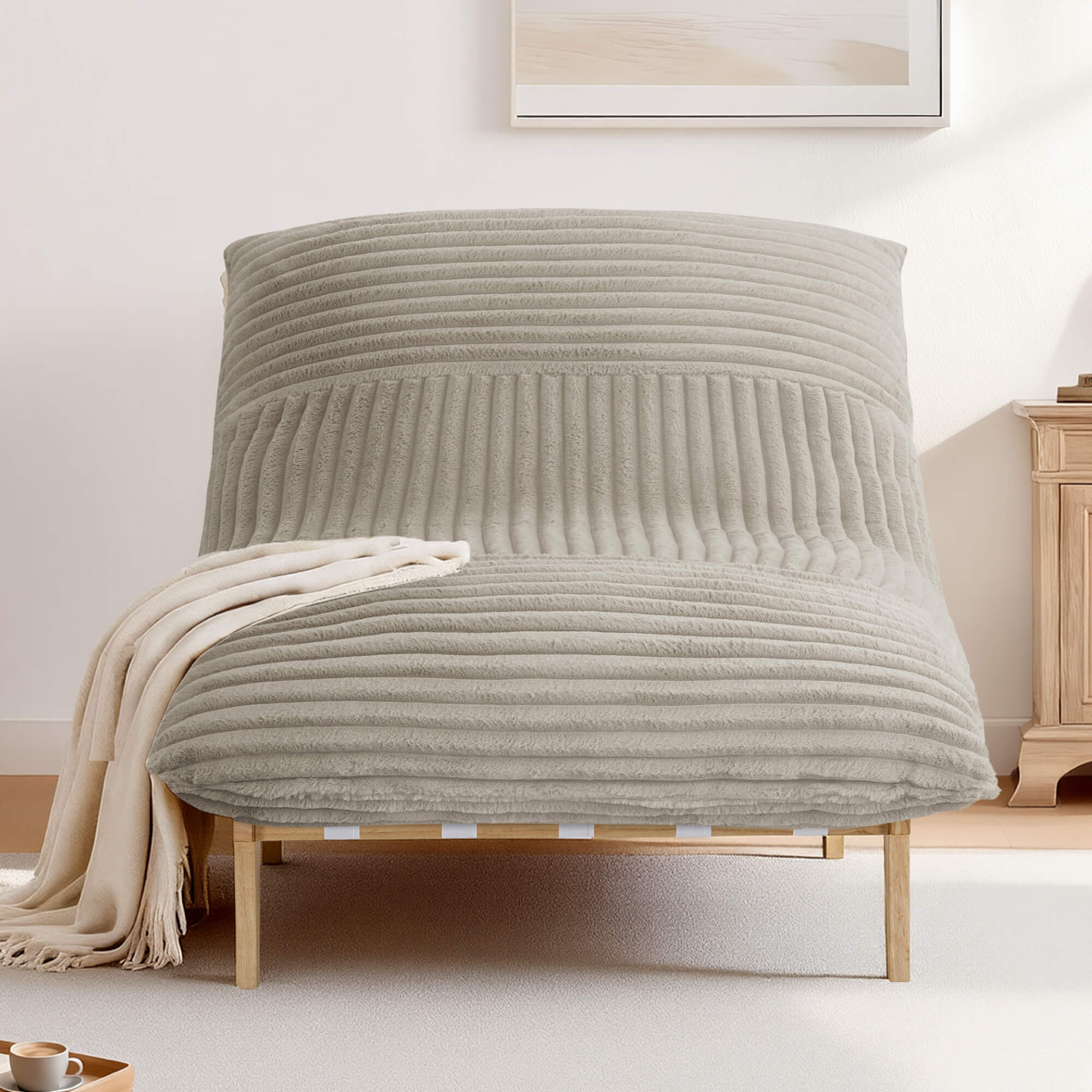 Snuggle Pod Over-sized Plush Accent Chair - Image 9