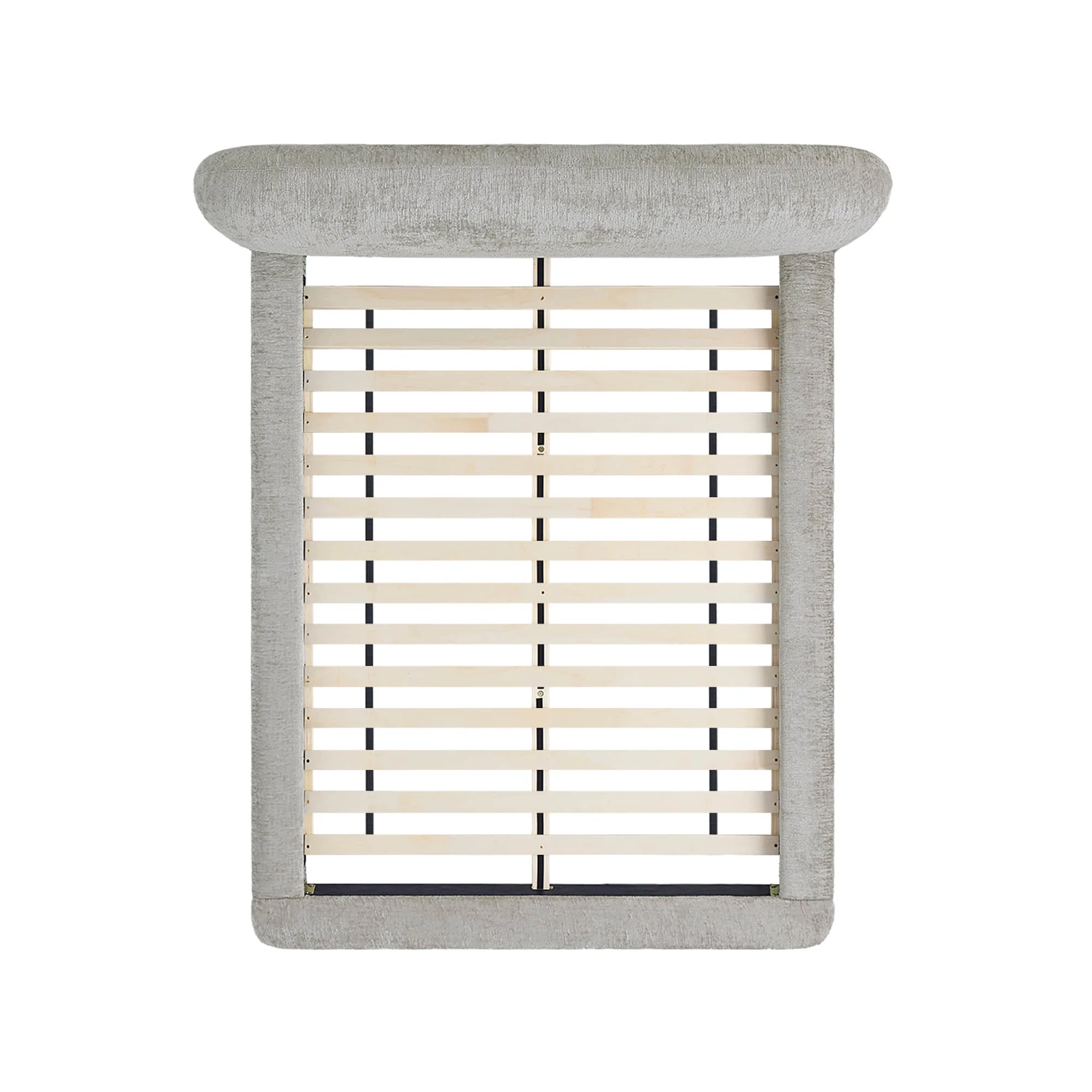 Teleri Modern Platform Bed with Wood Leg - Image 22