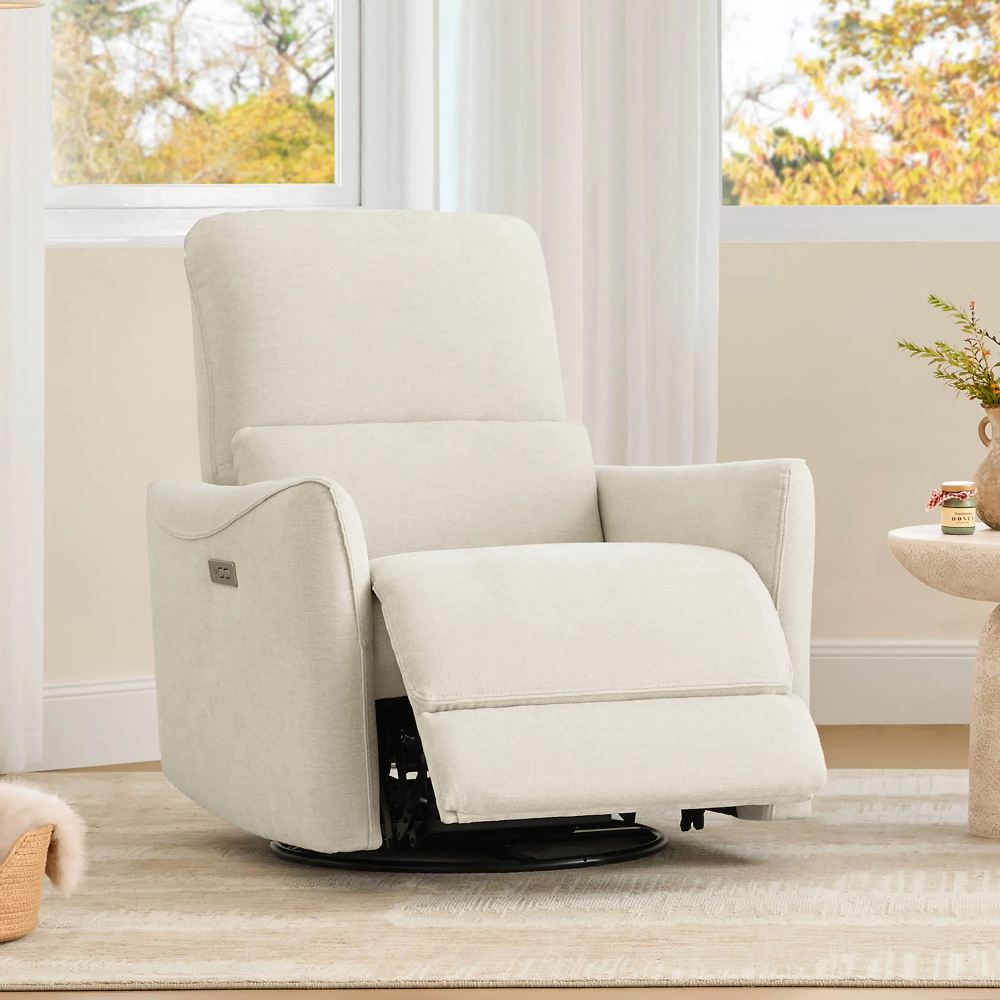 Tracee Modern Power Swivel Glider Recliner - Image 185