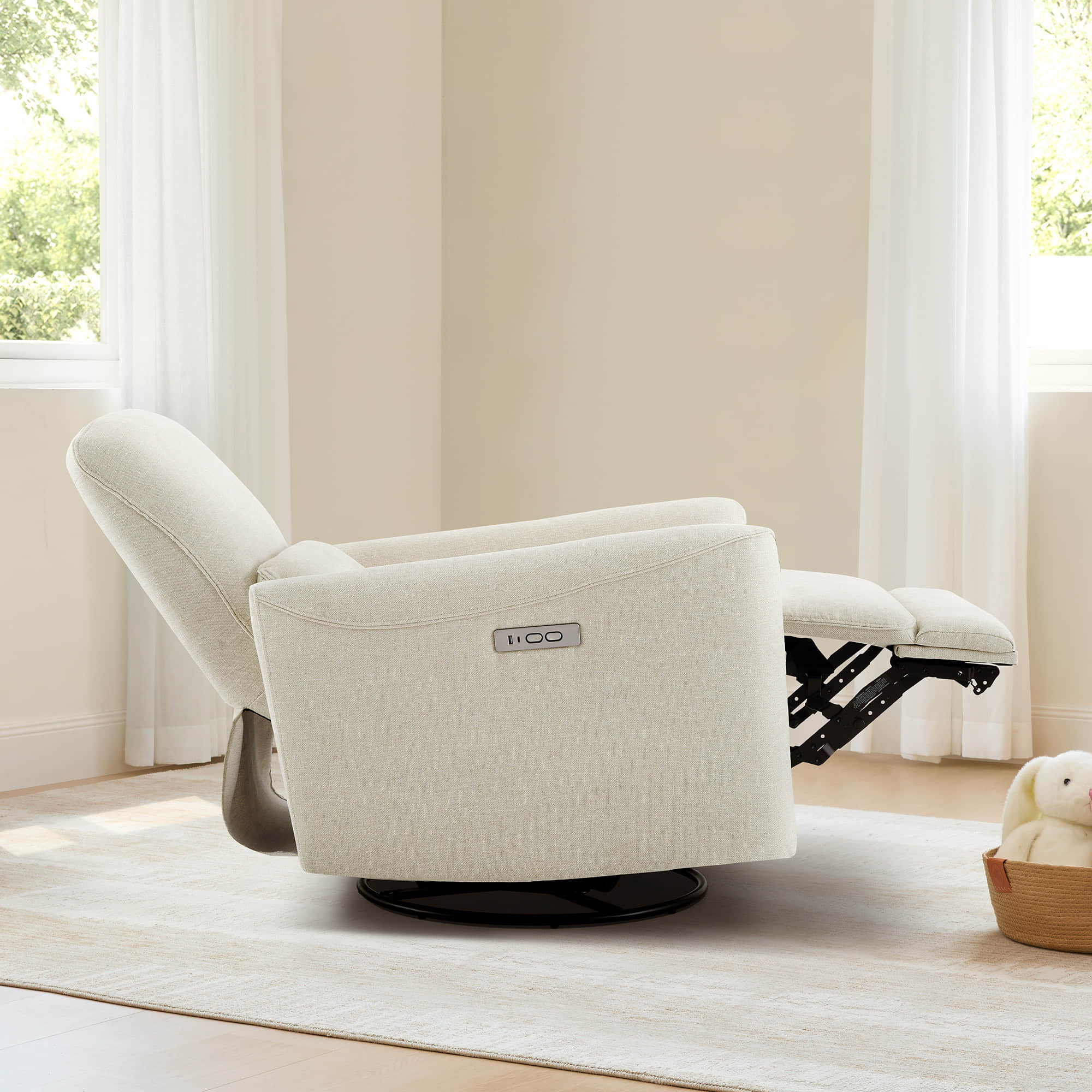 Tracee Modern Power Swivel Glider Recliner - Image 184