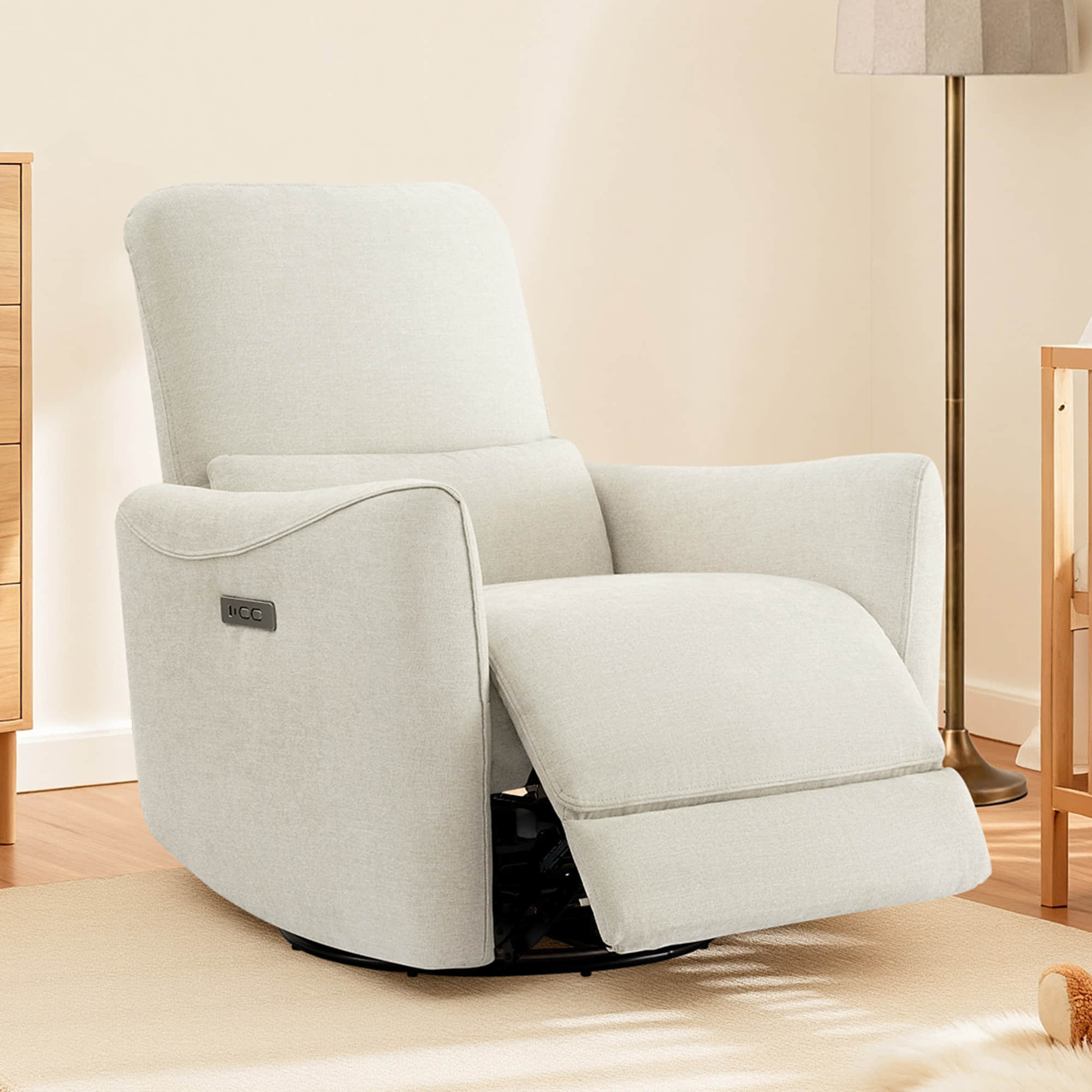 Tracee Modern Power Swivel Glider Recliner - Image 177
