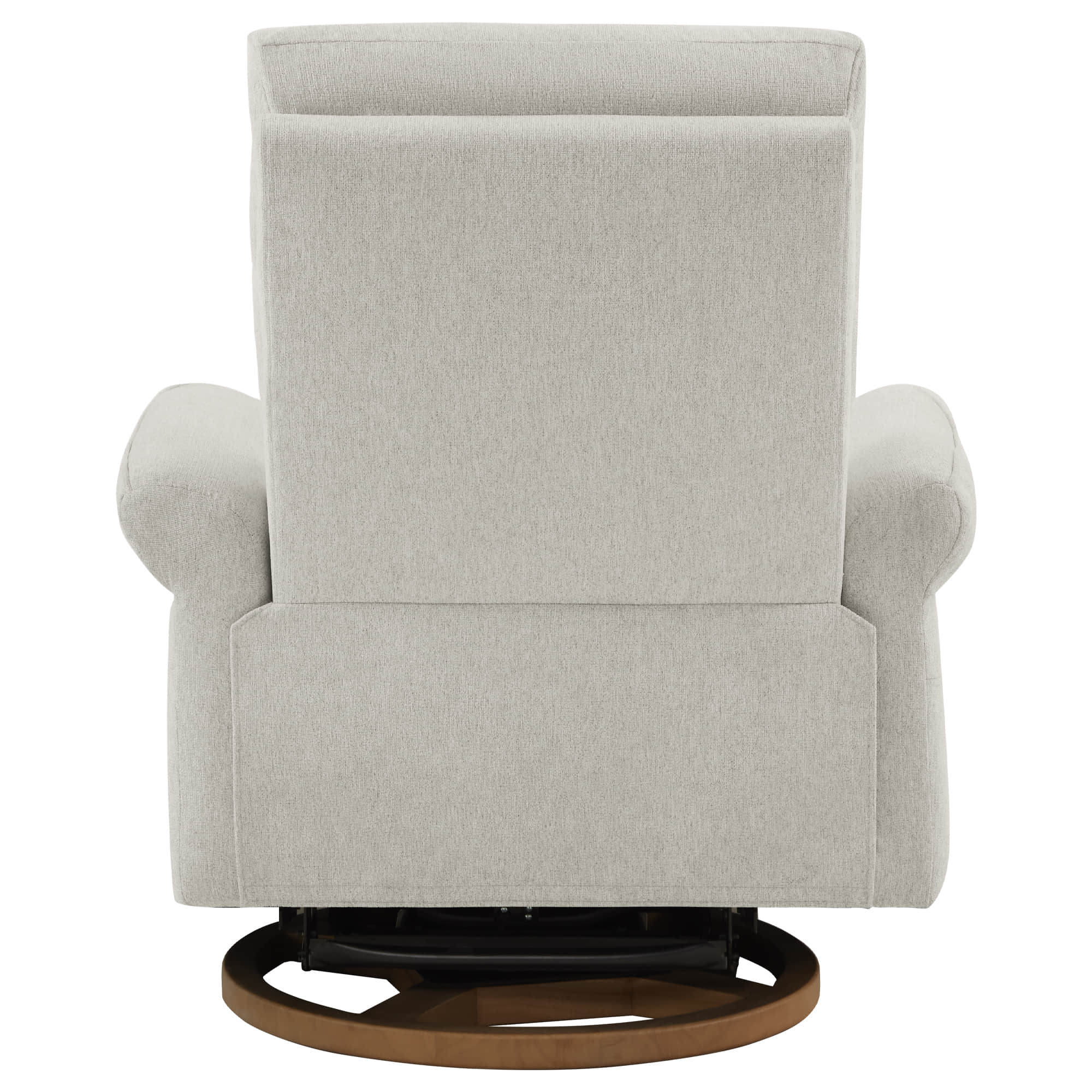 Vinca Modern Power Swivel Glider Recliner with Power Lumbar & Headrest - Image 10
