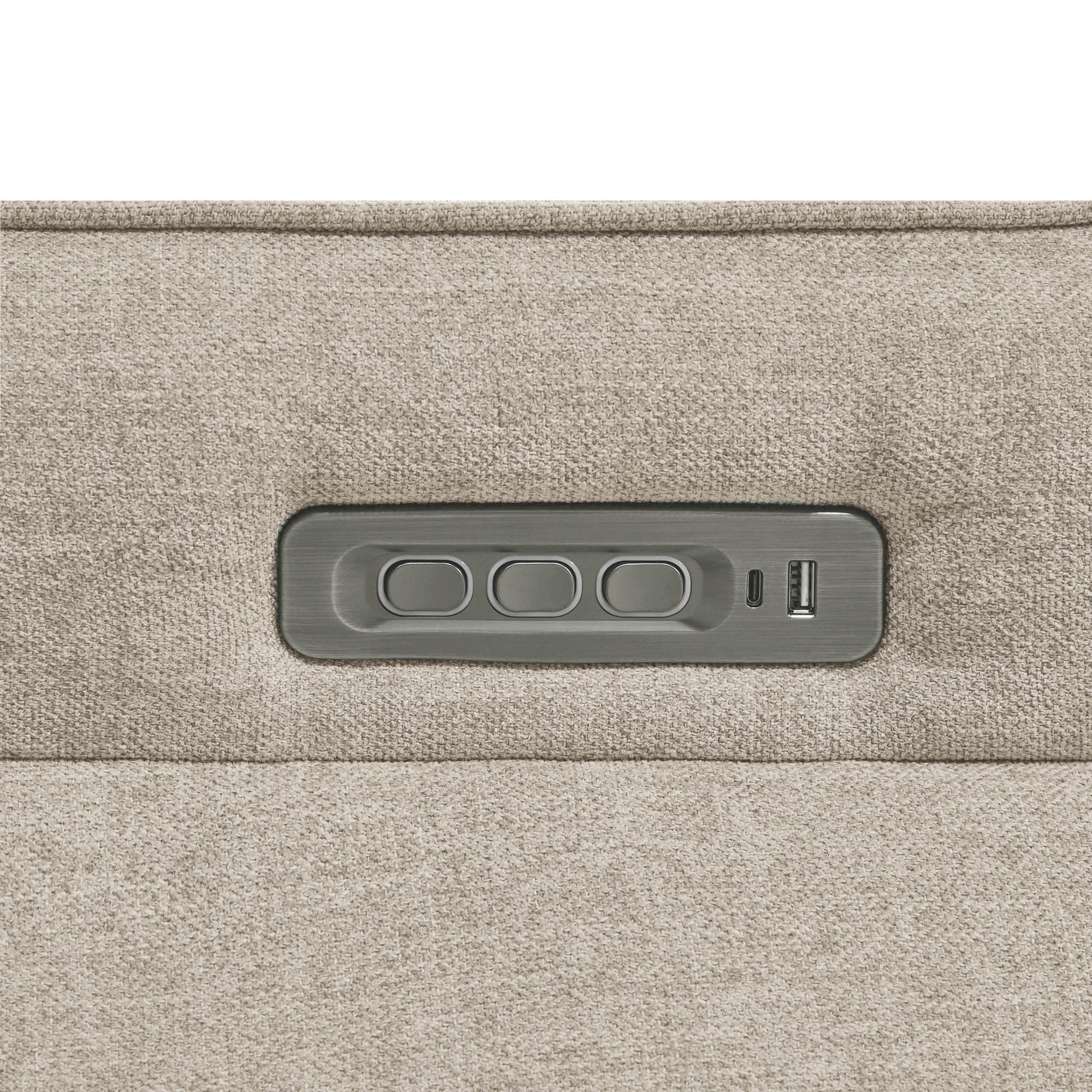 Vinca Modern Power Swivel Glider Recliner with Power Lumbar & Headrest - Image 30