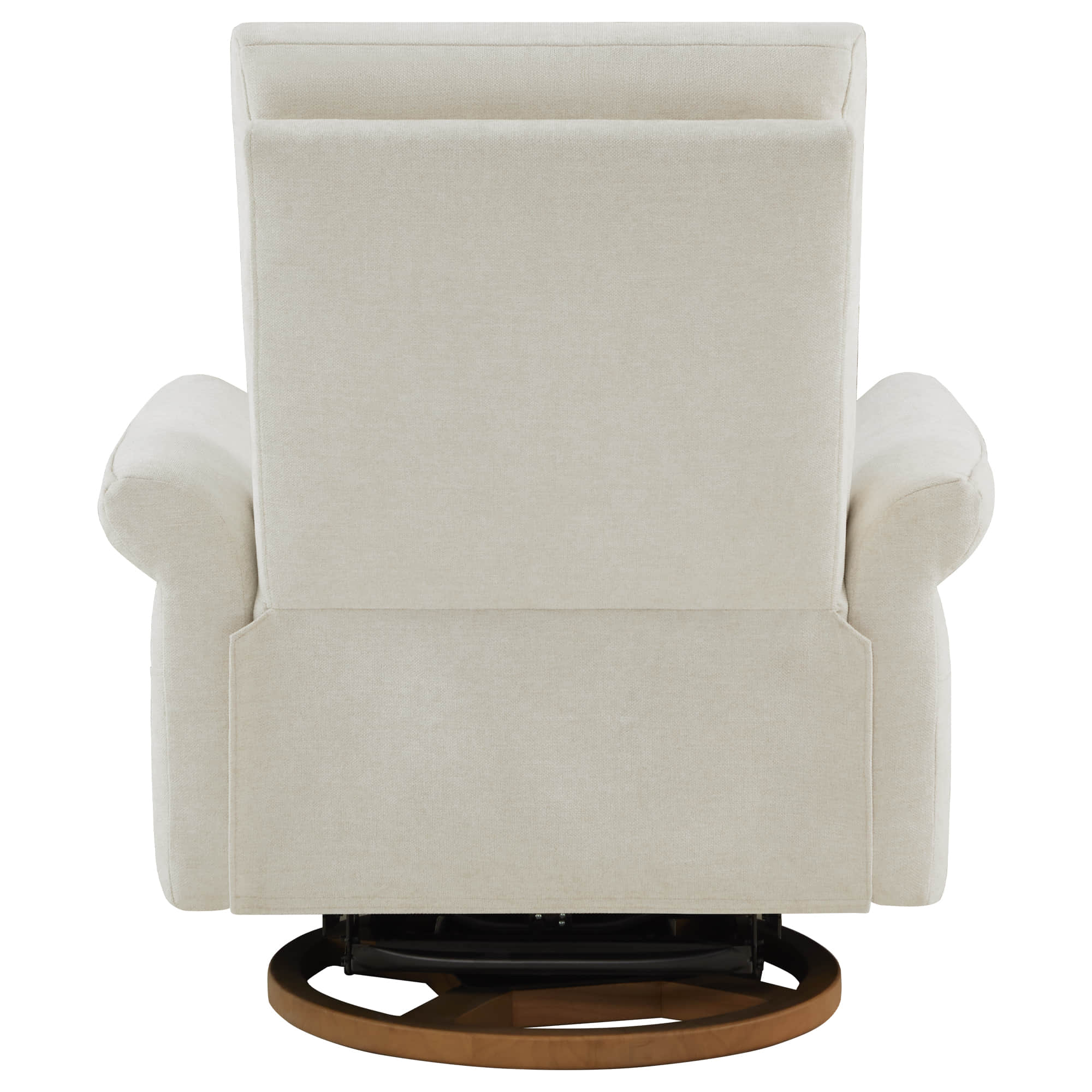 Vinca Modern Power Swivel Glider Recliner with Power Lumbar & Headrest - Image 35