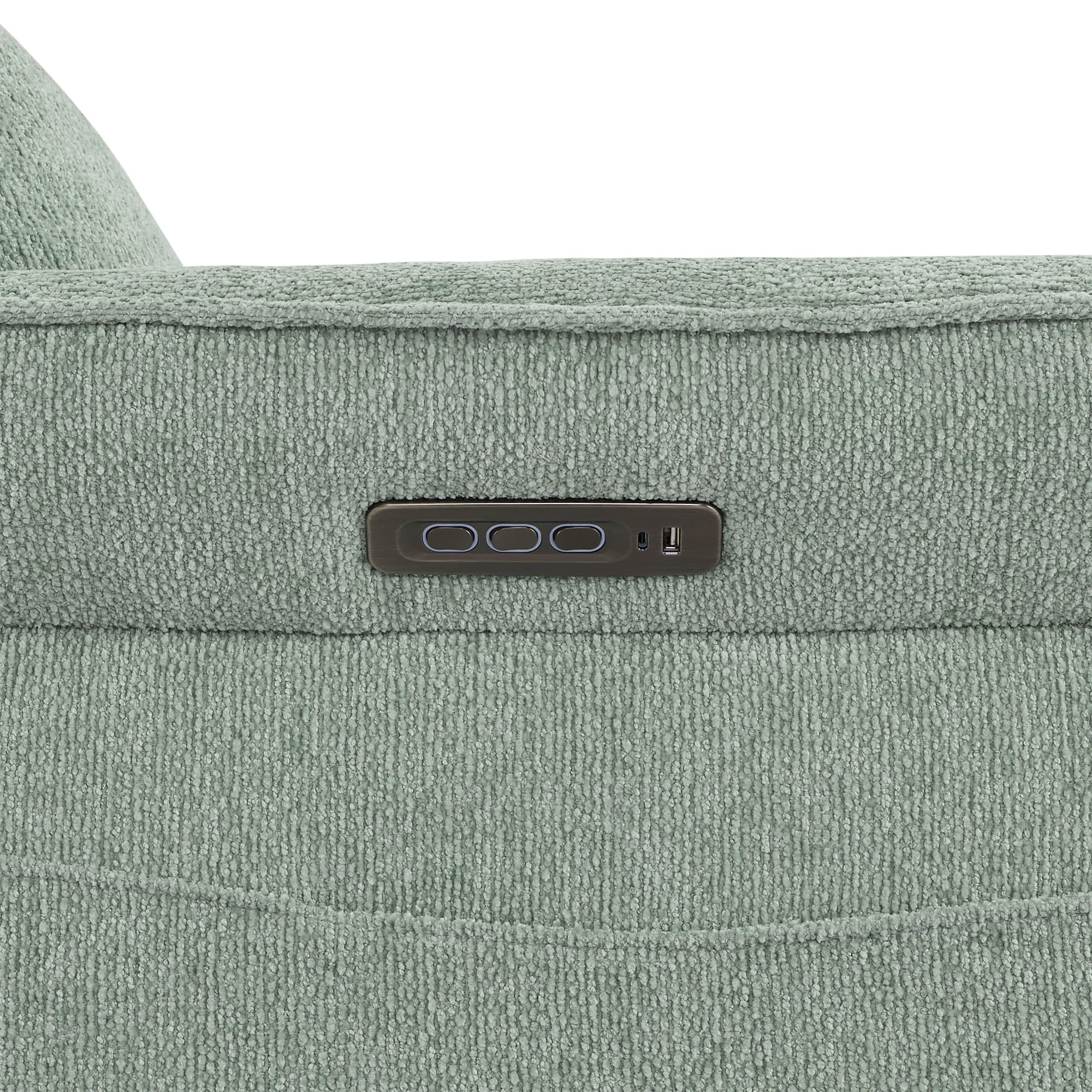 Vinca Power Swivel Nursery Glider Recliner with Power Lumbar & Headrest - Image 110