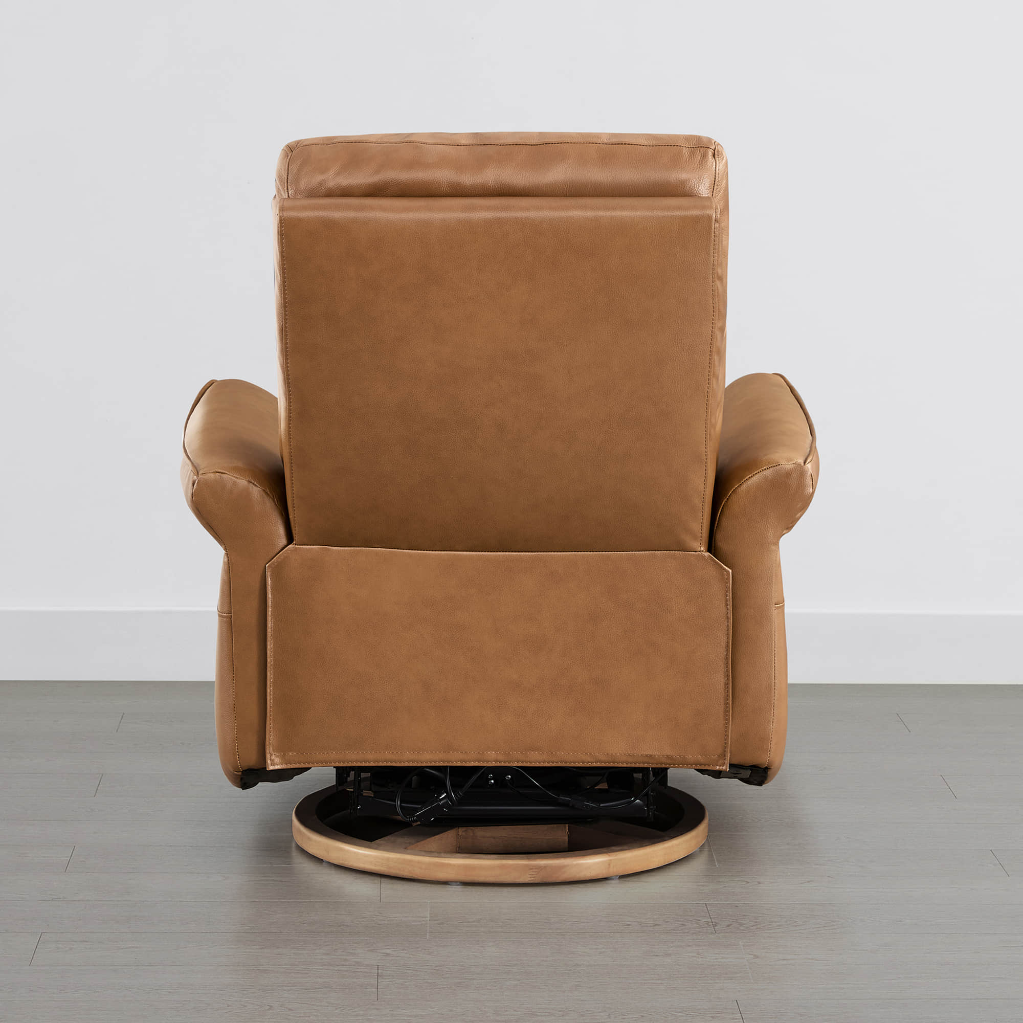 Vinca Power Swivel Nursery Glider Recliner with Power Lumbar & Headrest - Image 79