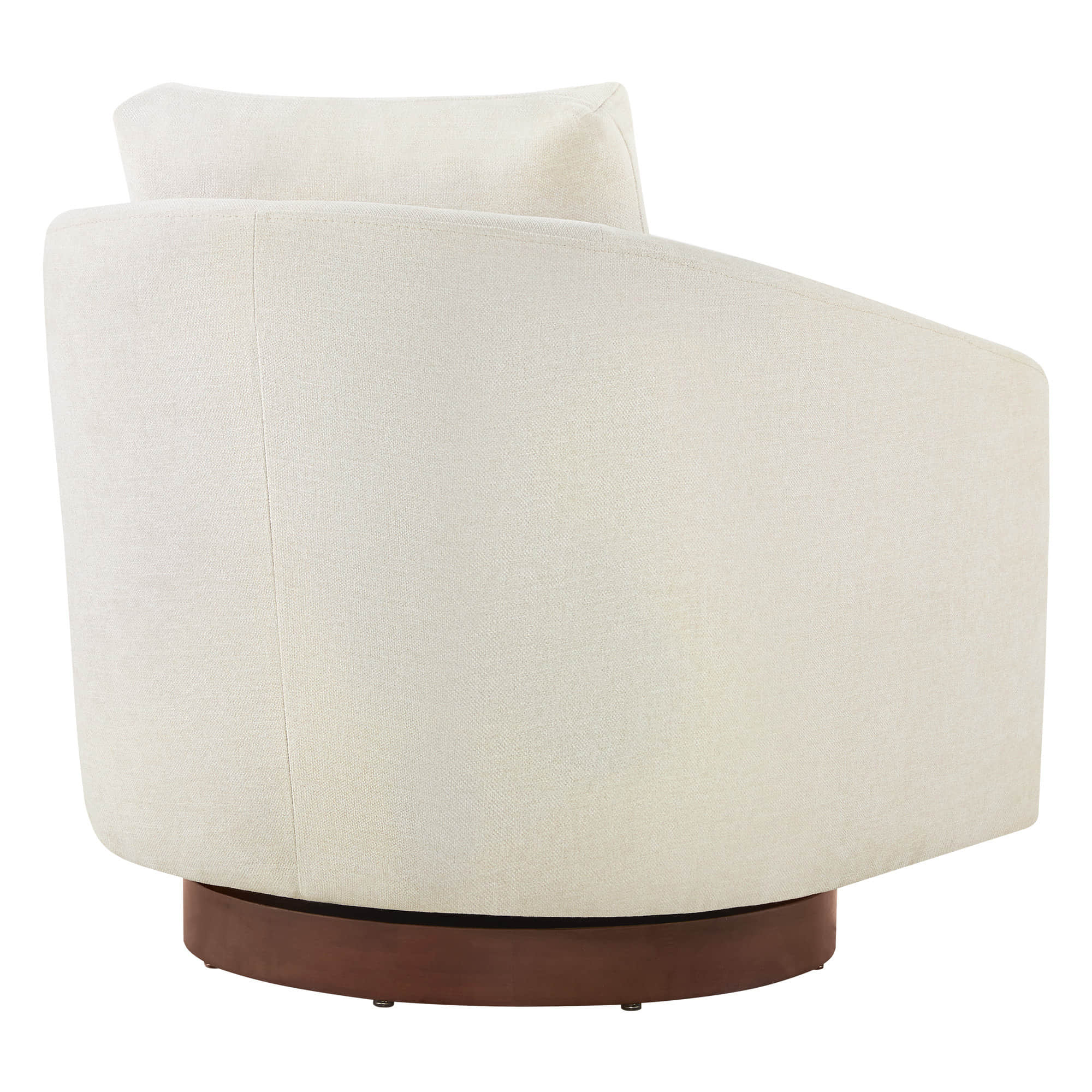 Wren Modern Swivel Accent Chair with Back Cushion - Image 13