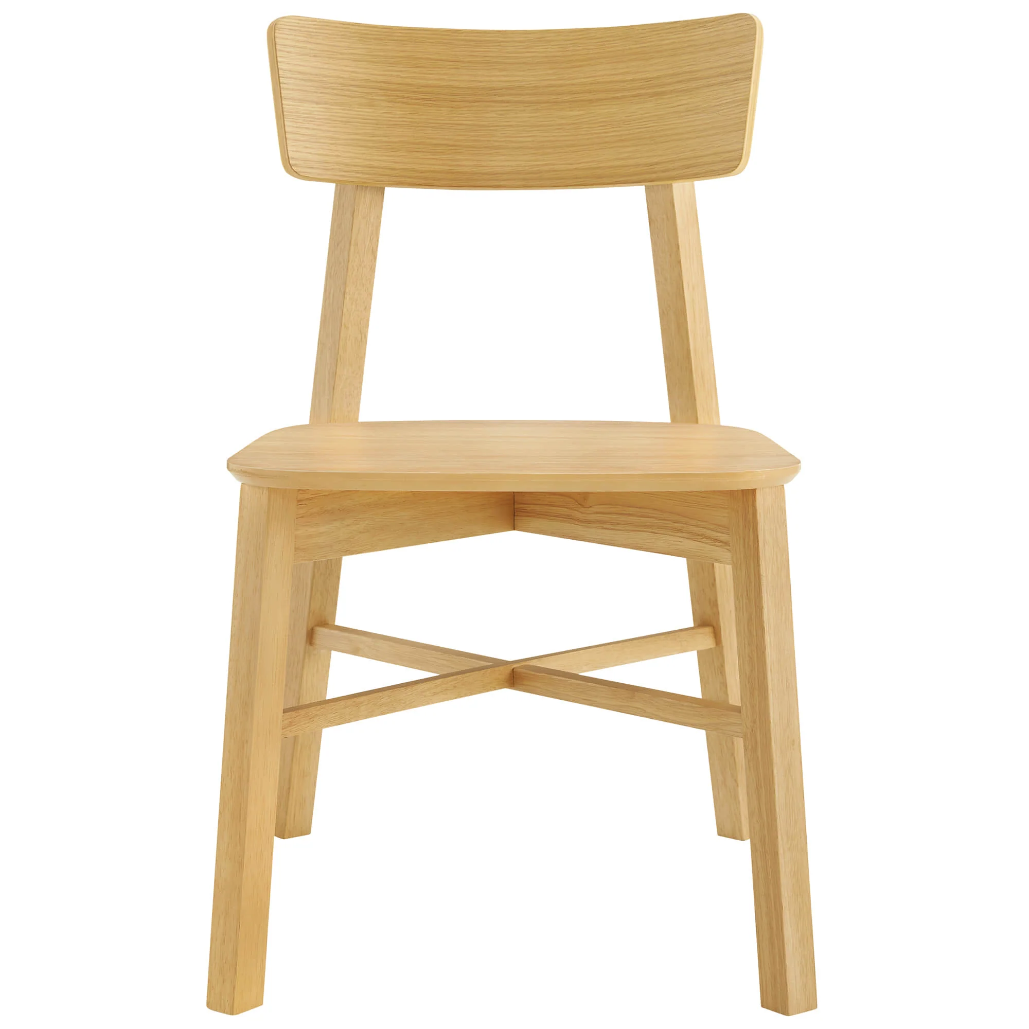 Wyatt Minimalist Wood Dining Chair - Image 11