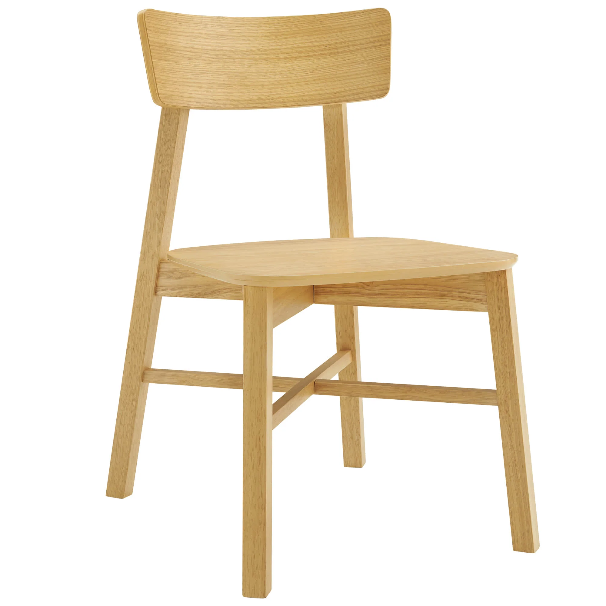 Wyatt Minimalist Wood Dining Chair - Image 12