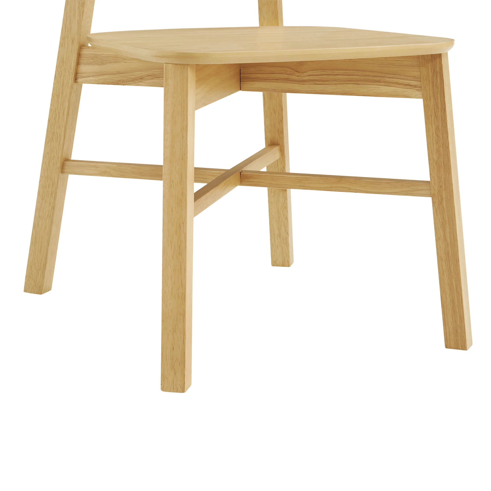 Wyatt Minimalist Wood Dining Chair - Image 16
