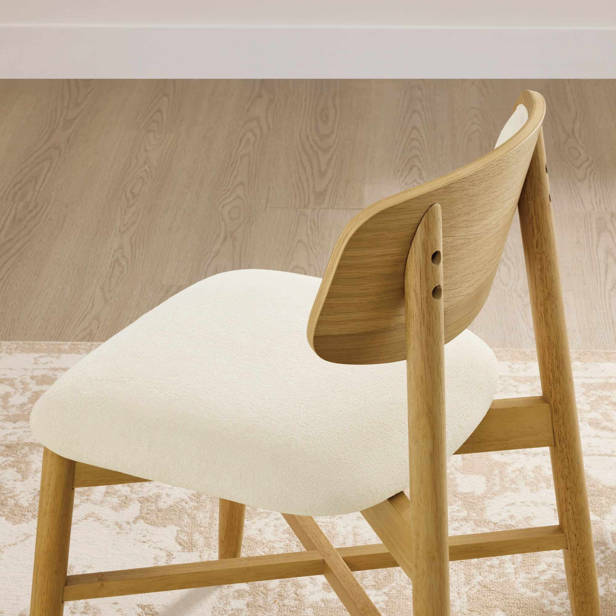 Wyatt Minimalist Wood Dining Chair - Image 48