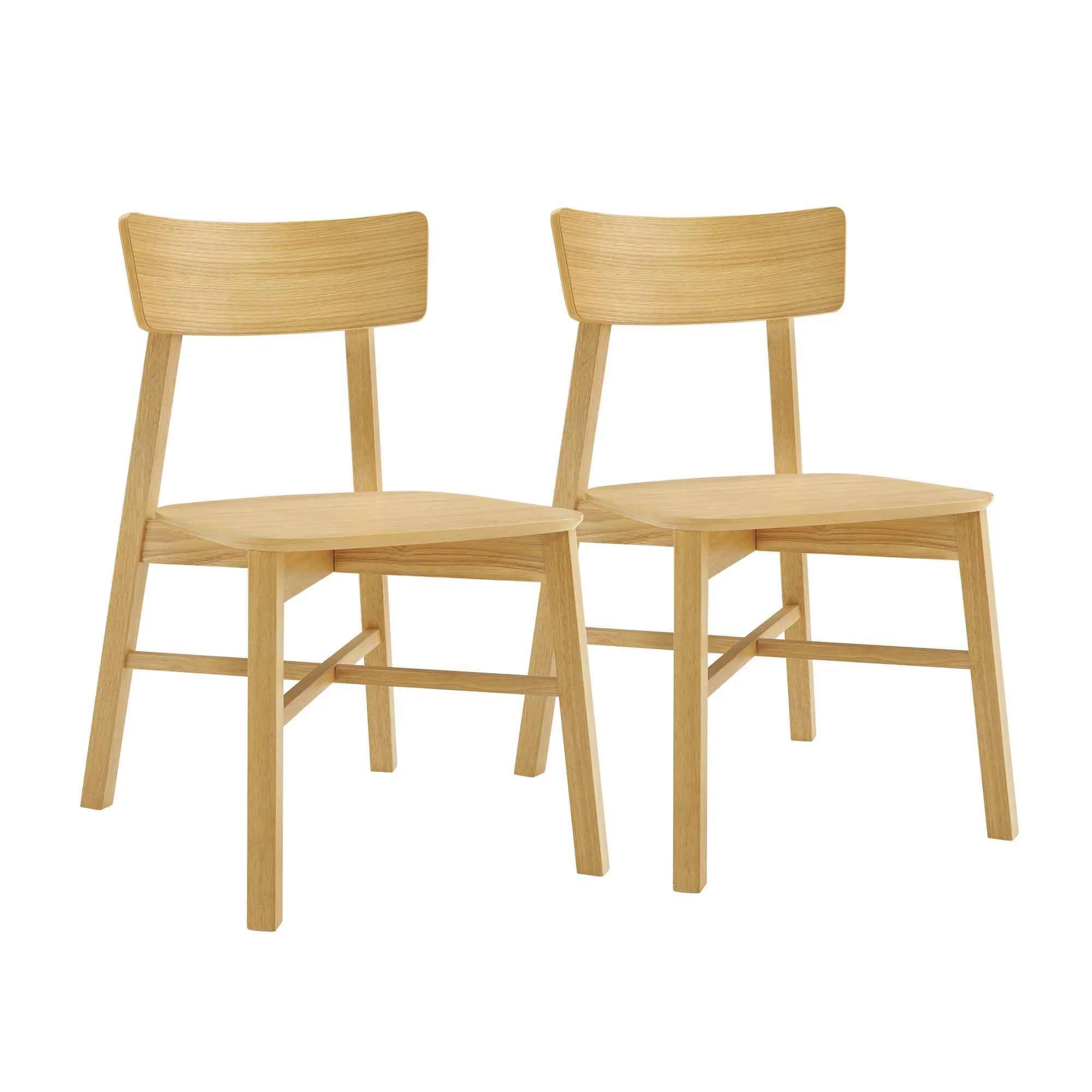 Wyatt Minimalist Wood Dining Chair - Image 8