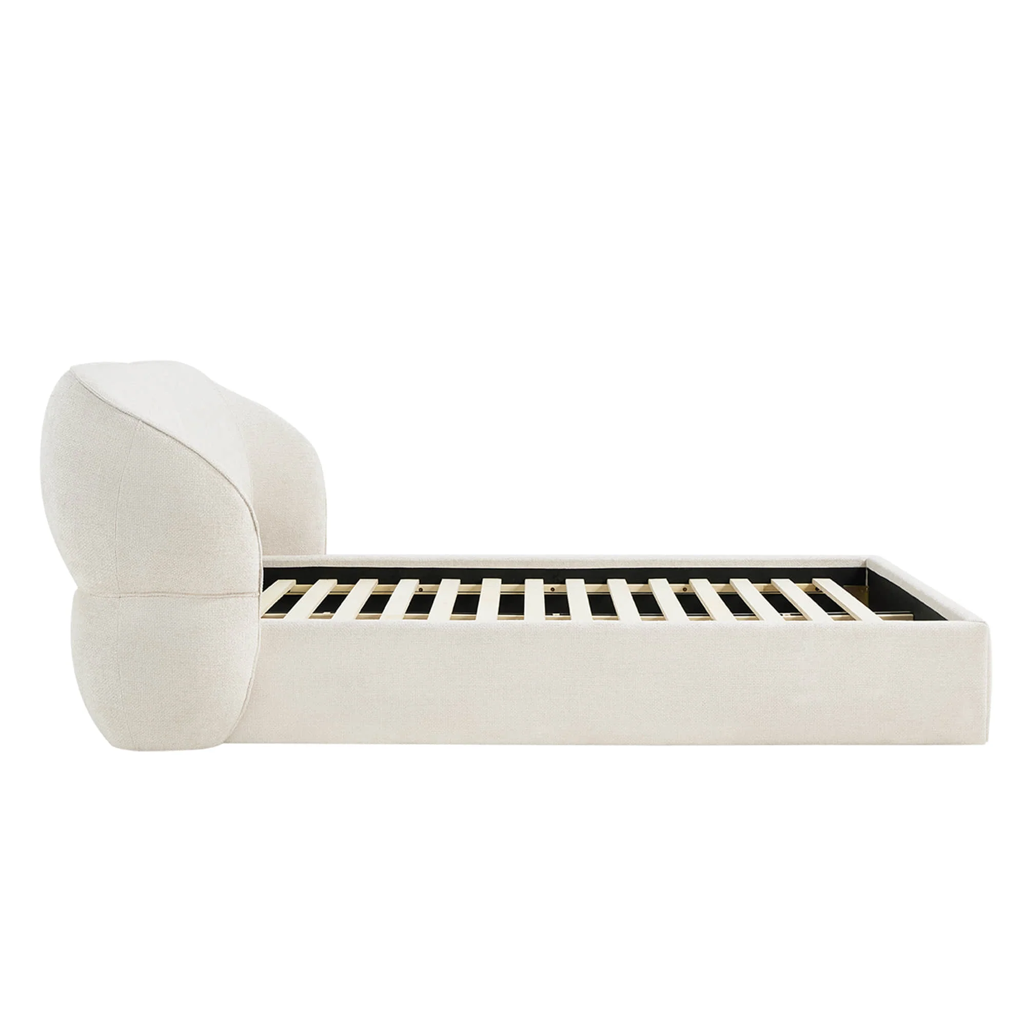 Zinnia Modern Design Curve Platform Bed - Image 16