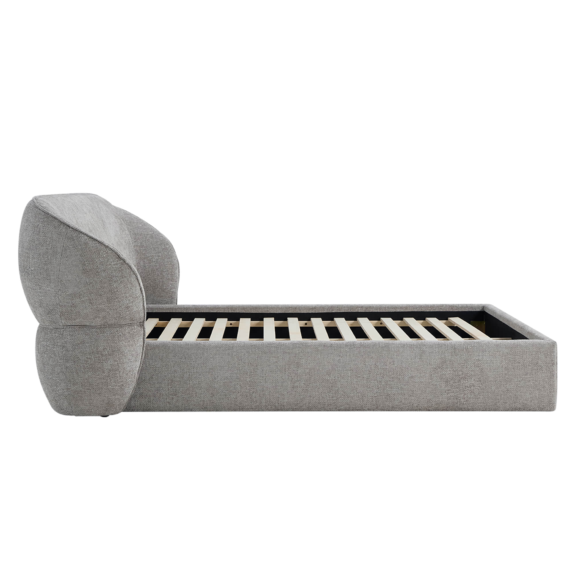 Zinnia Modern Design Curve Platform Bed - Image 9